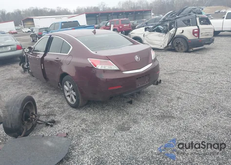 2013 Acura Tl 3.5 из США, поврежденный, VIN 19UUA8F26DA009177